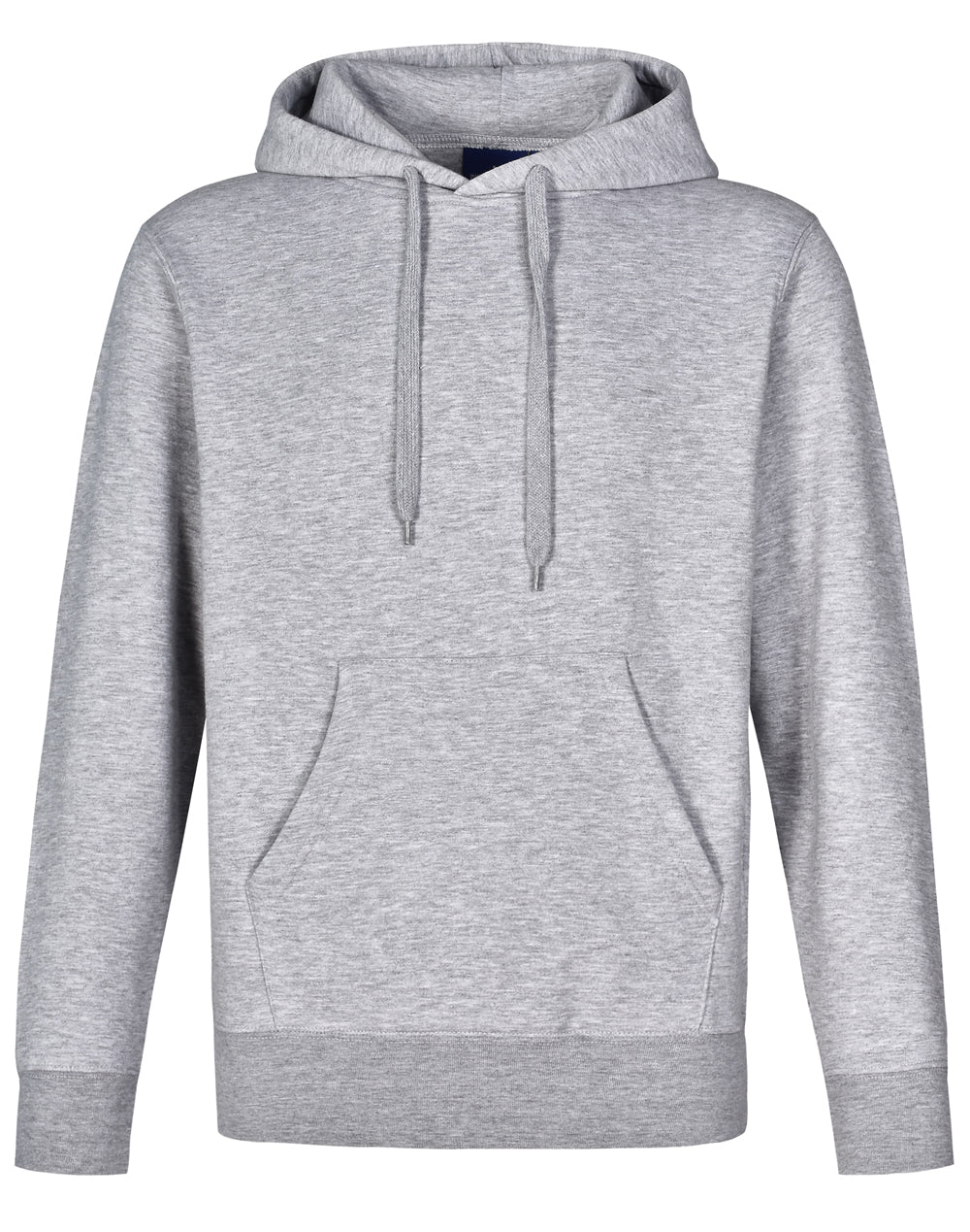 Adult's Close Front  Contrast Fleecy Hoodie - FL09