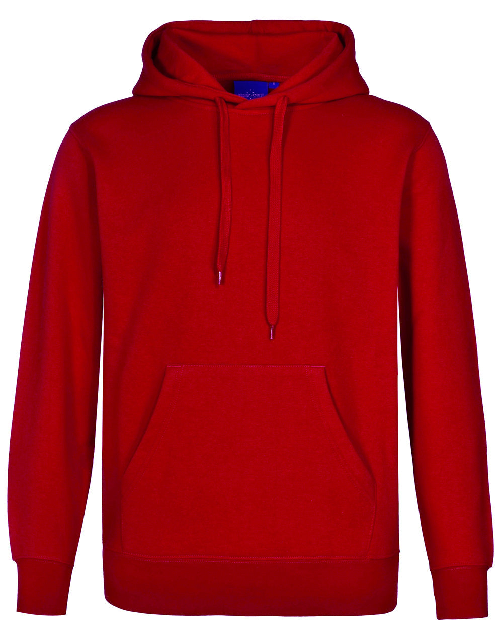 Adult's Close Front  Contrast Fleecy Hoodie - FL09