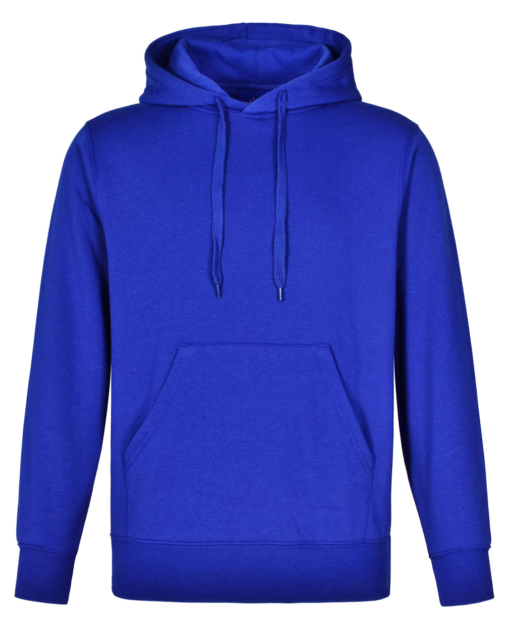 Adult's Close Front  Contrast Fleecy Hoodie - FL09
