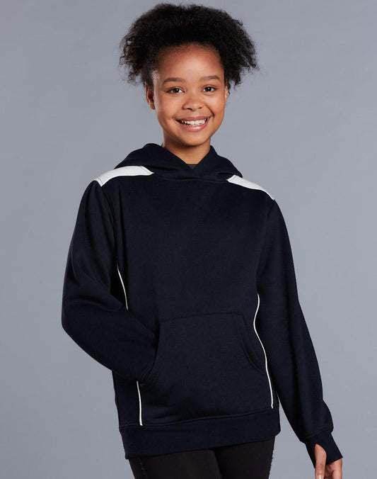 Kids' Kangaroo Pocket Contrast Hoodie - FL19K