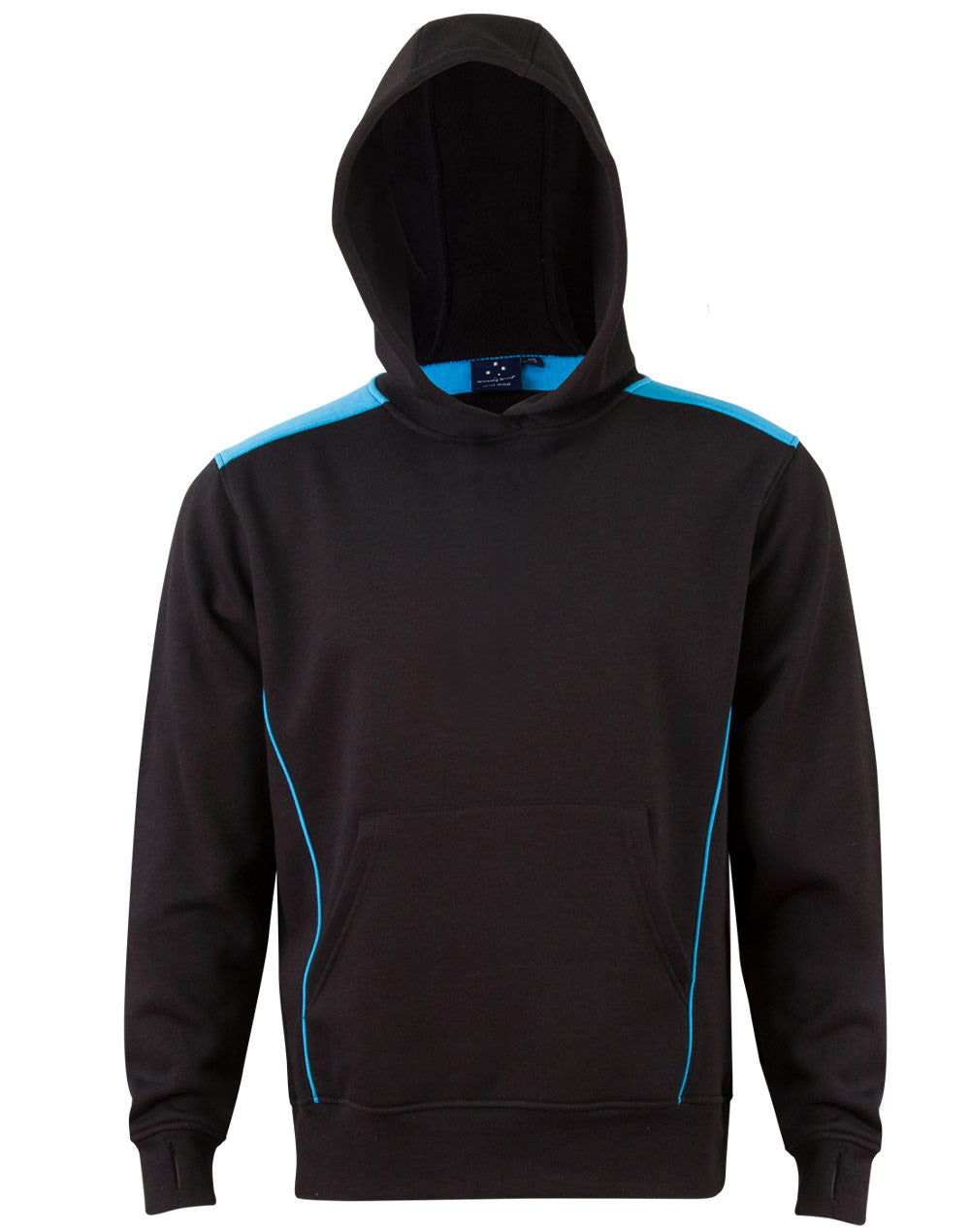 Kids' Kangaroo Pocket Contrast Hoodie - FL19K