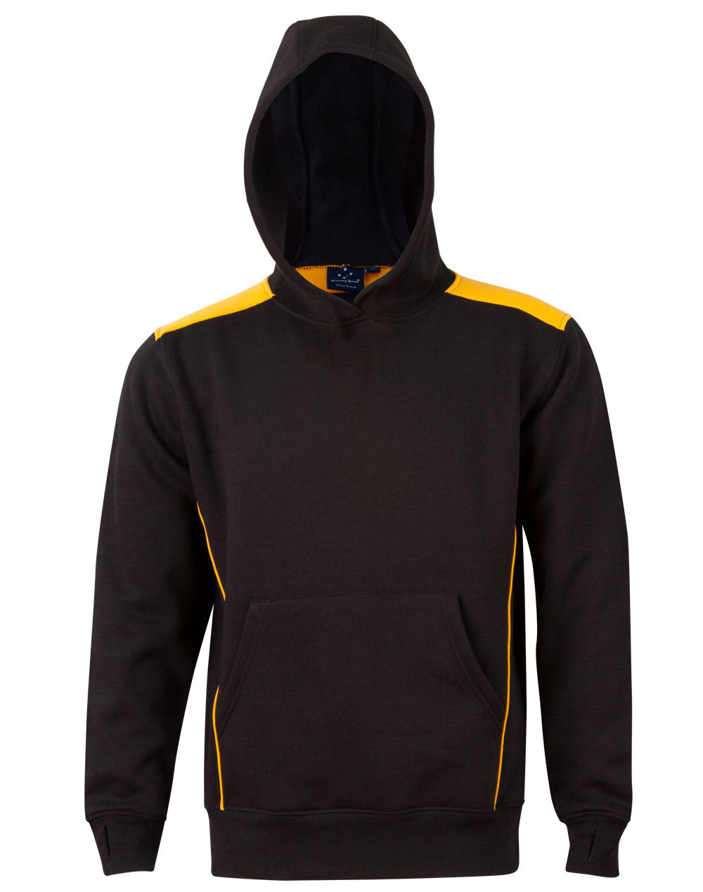 Kids' Kangaroo Pocket Contrast Hoodie - FL19K