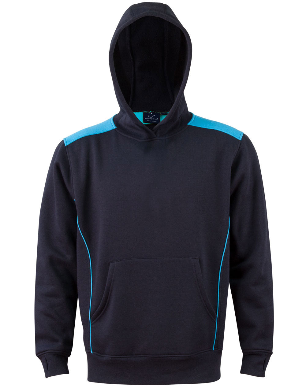 Kids' Kangaroo Pocket Contrast Hoodie - FL19K