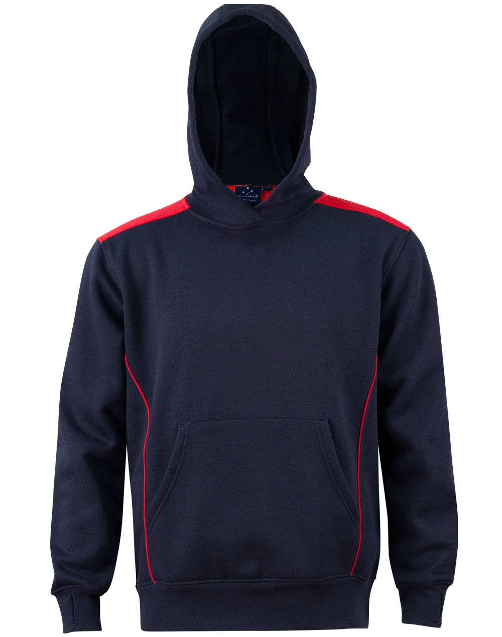 Kids' Kangaroo Pocket Contrast Hoodie - FL19K