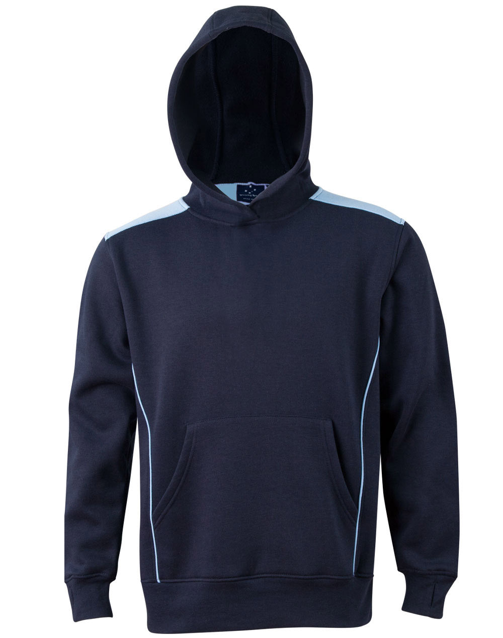 Kids' Kangaroo Pocket Contrast Hoodie - FL19K
