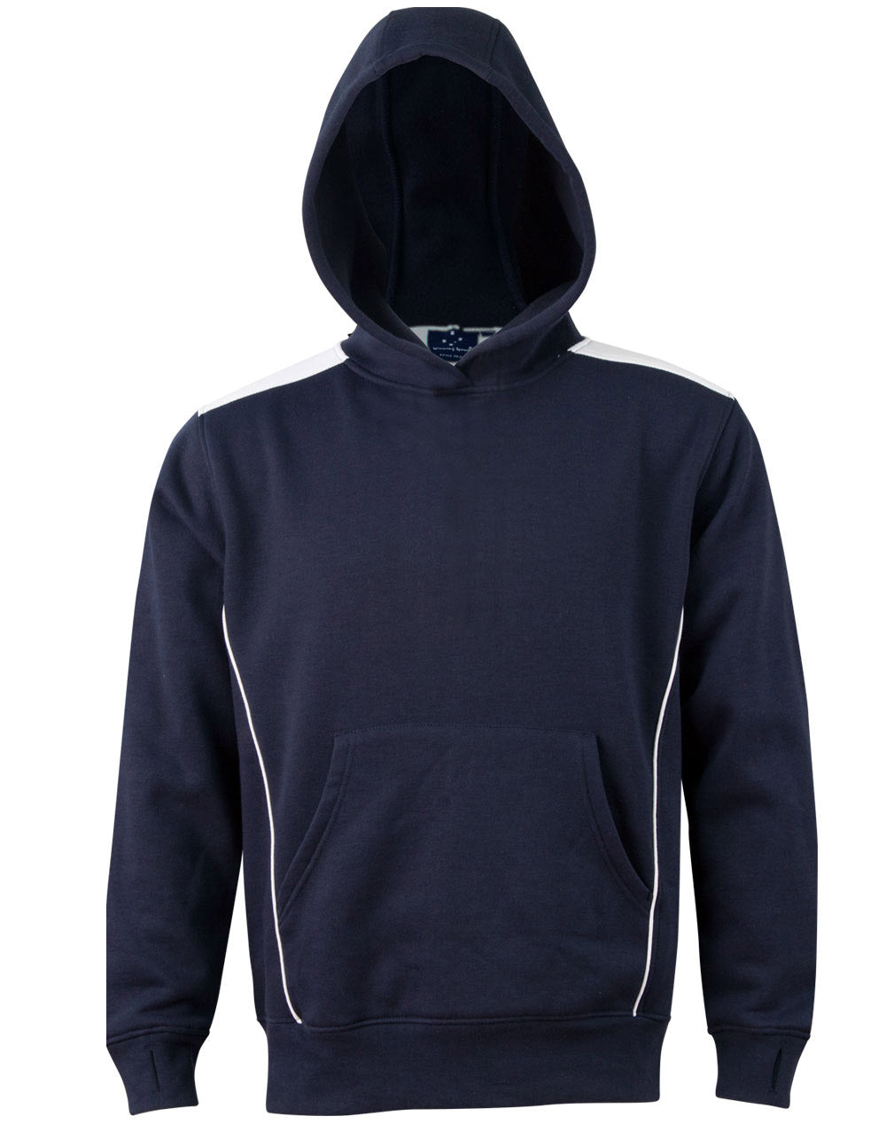 Kids' Kangaroo Pocket Contrast Hoodie - FL19K