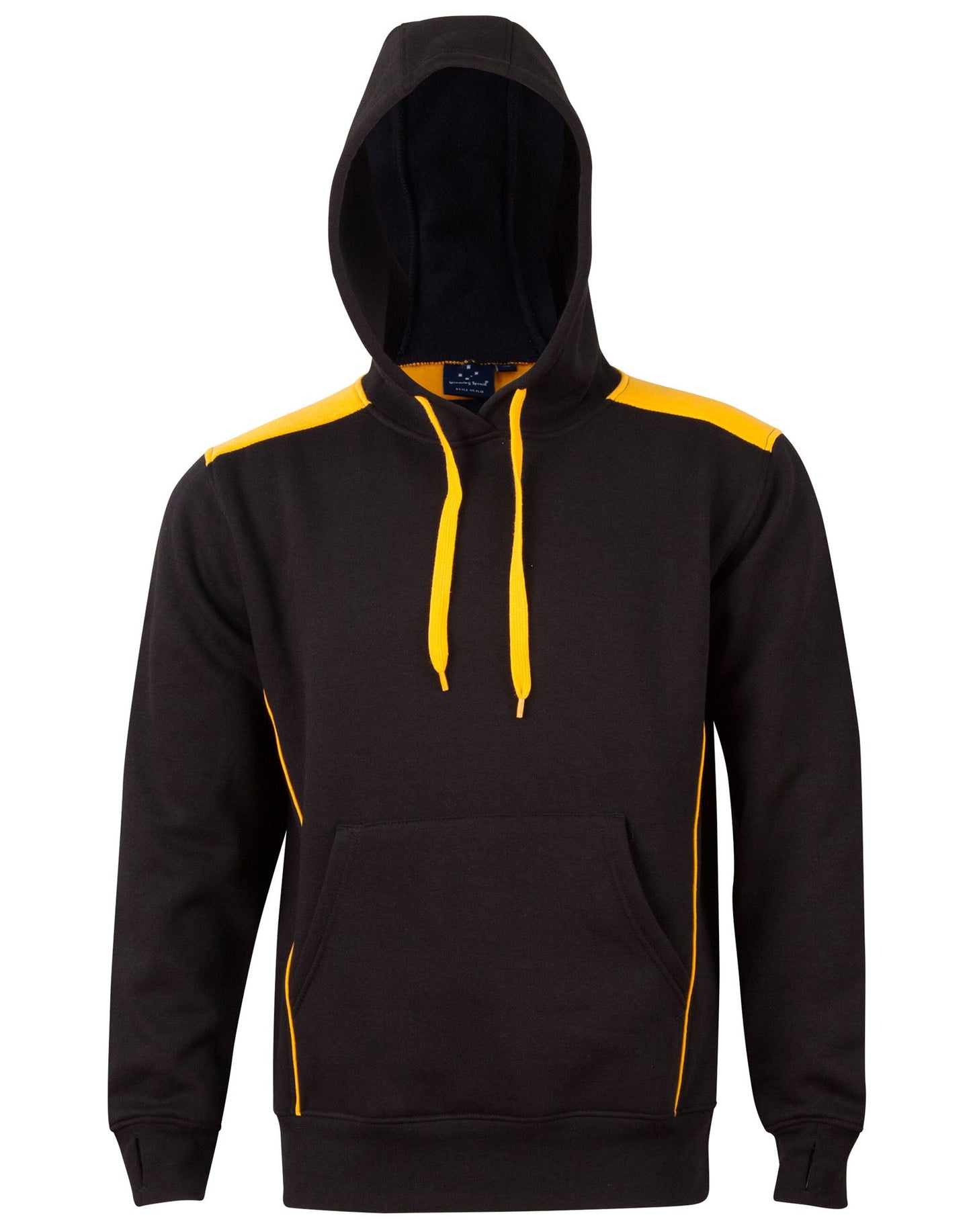 Adult's Kangaroo Pocket Contrast Hoodie - FL19