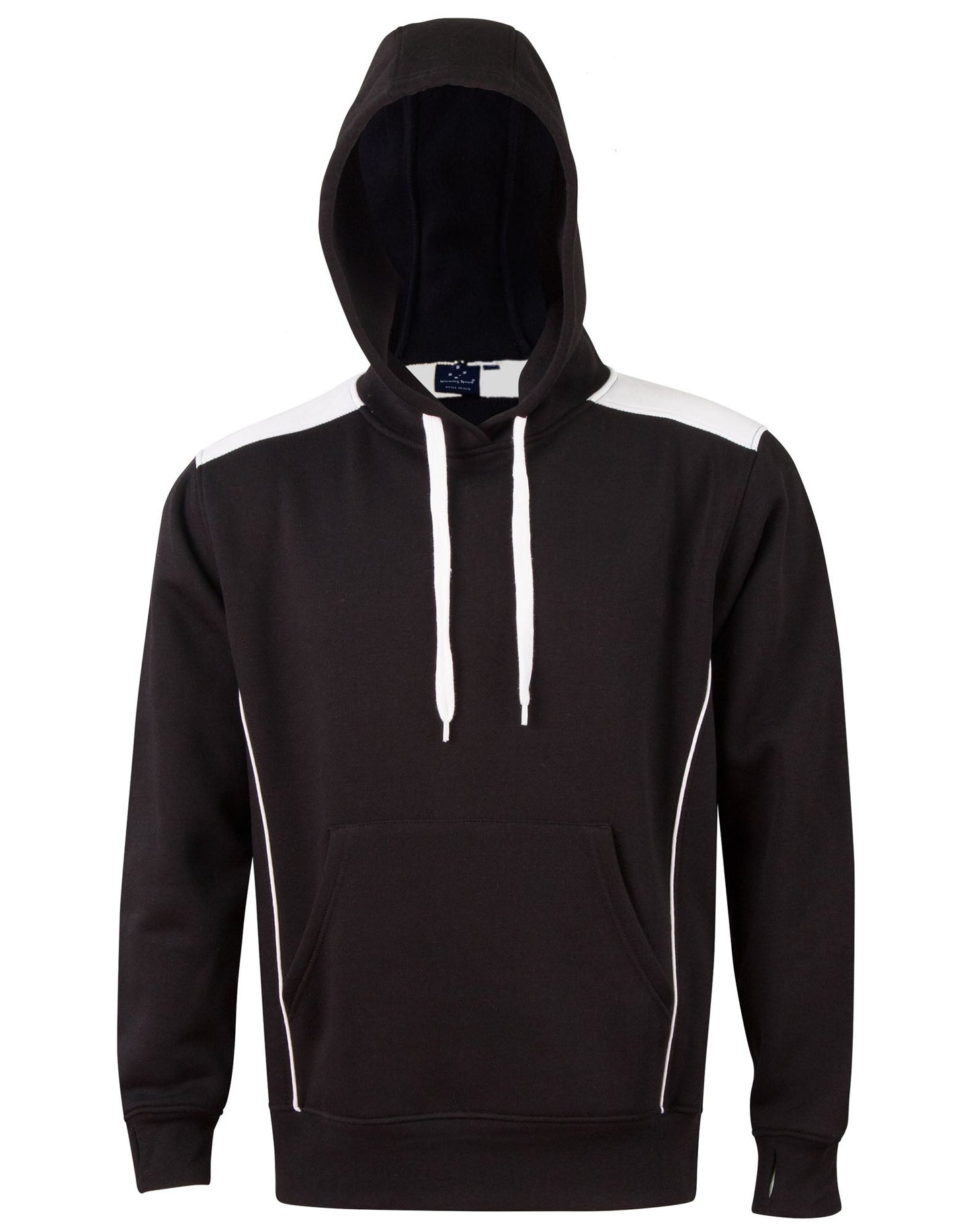 Adult's Kangaroo Pocket Contrast Hoodie - FL19