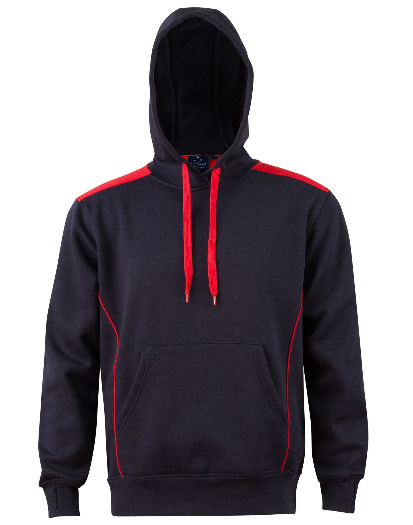 Adult's Kangaroo Pocket Contrast Hoodie - FL19