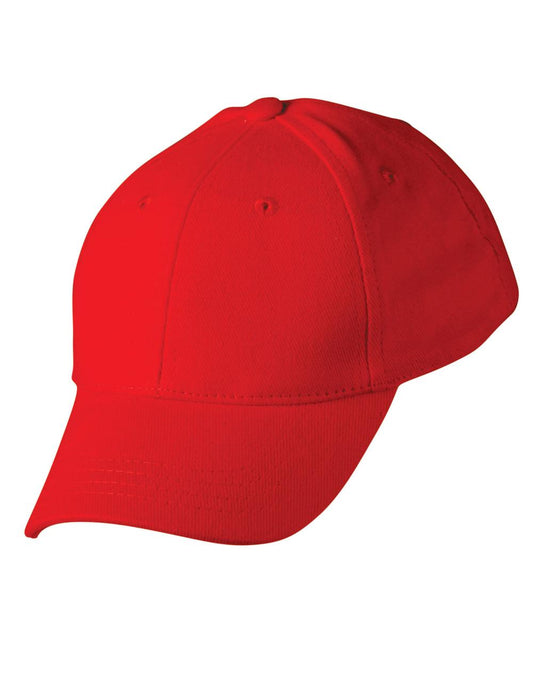 Kids brushed cotton cap - H1055