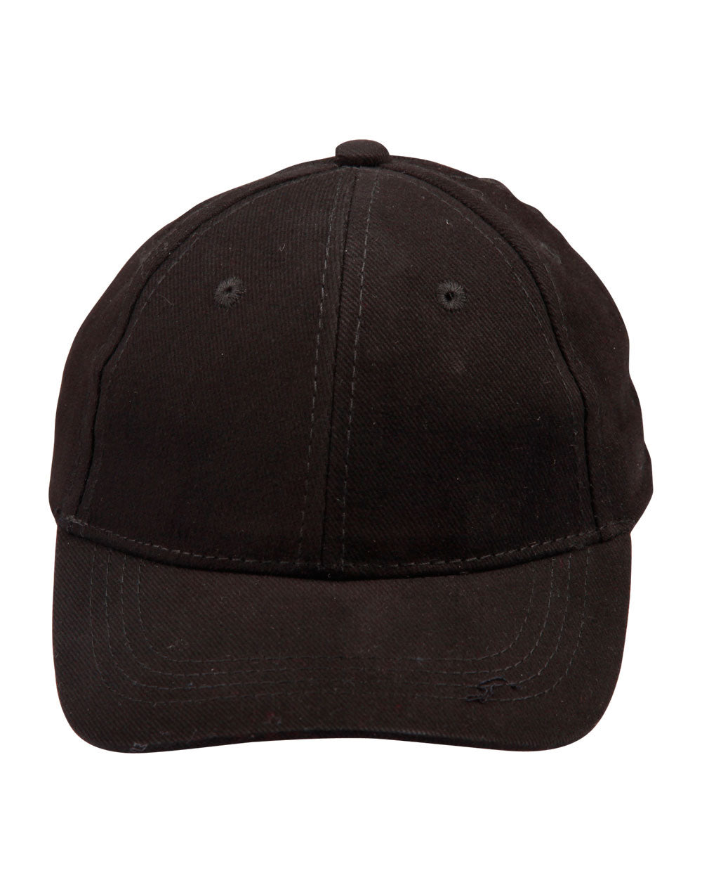 Kids brushed cotton cap - H1055