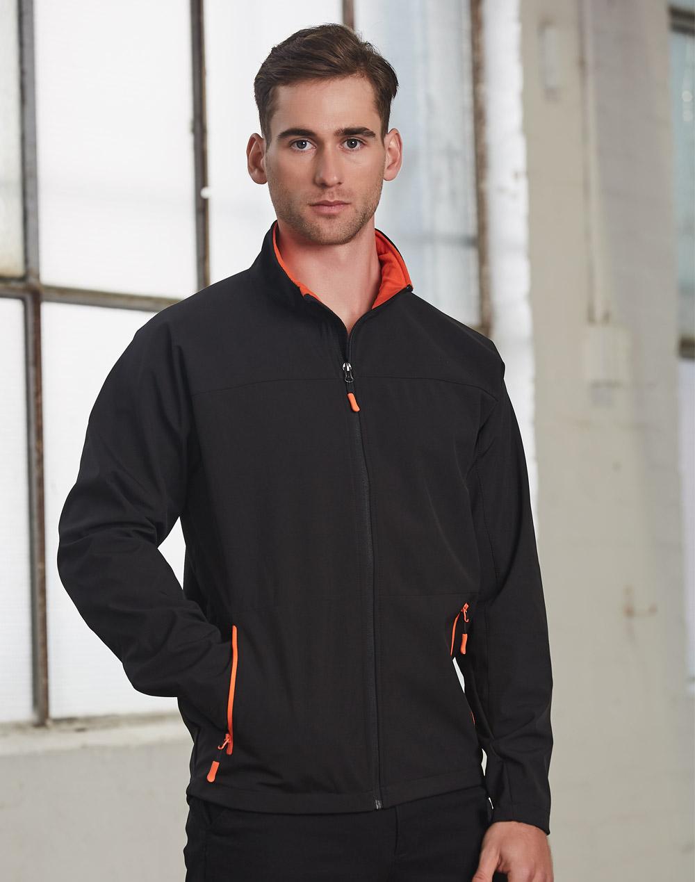 Men's Softshell Contrast Jacket - JK15