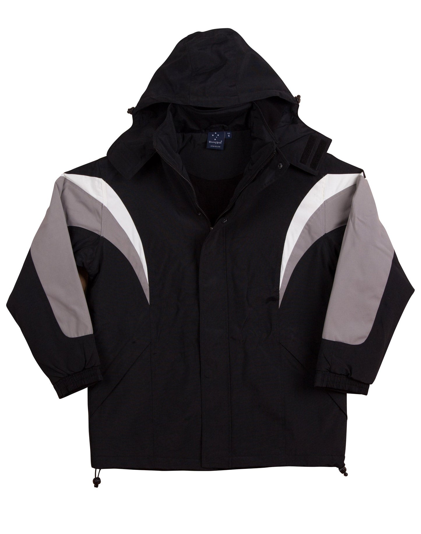 bathurst tri-color jacket with hood - JK28