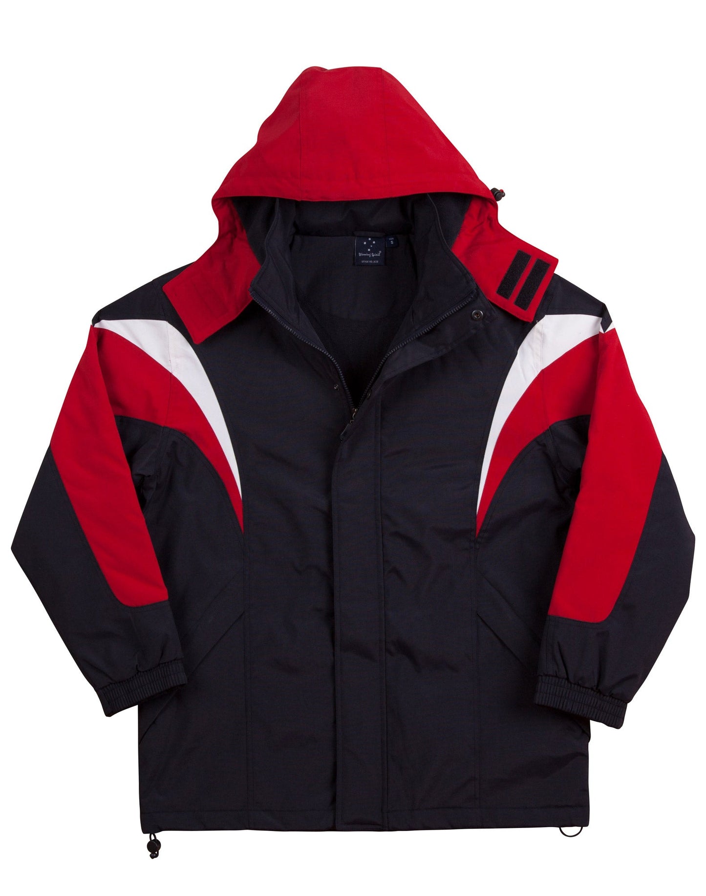 bathurst tri-color jacket with hood - JK28