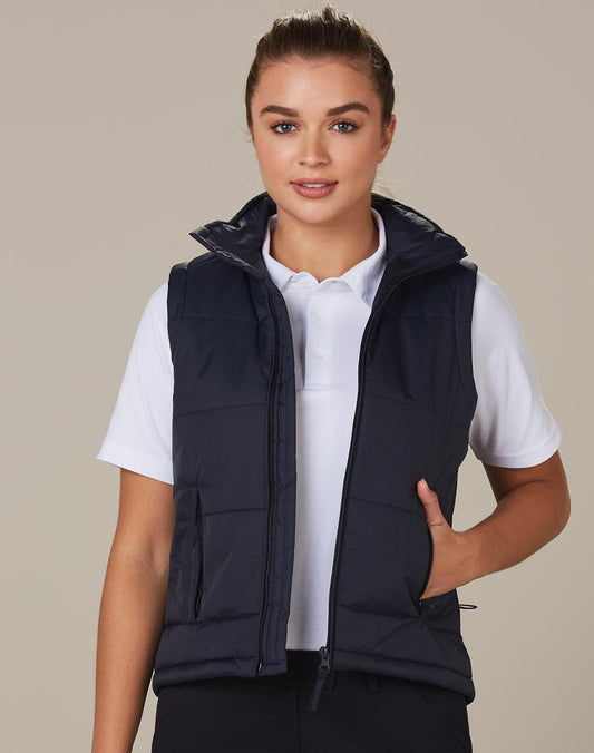Ladies' Nylon Rip-stop Padded Vest - JK30