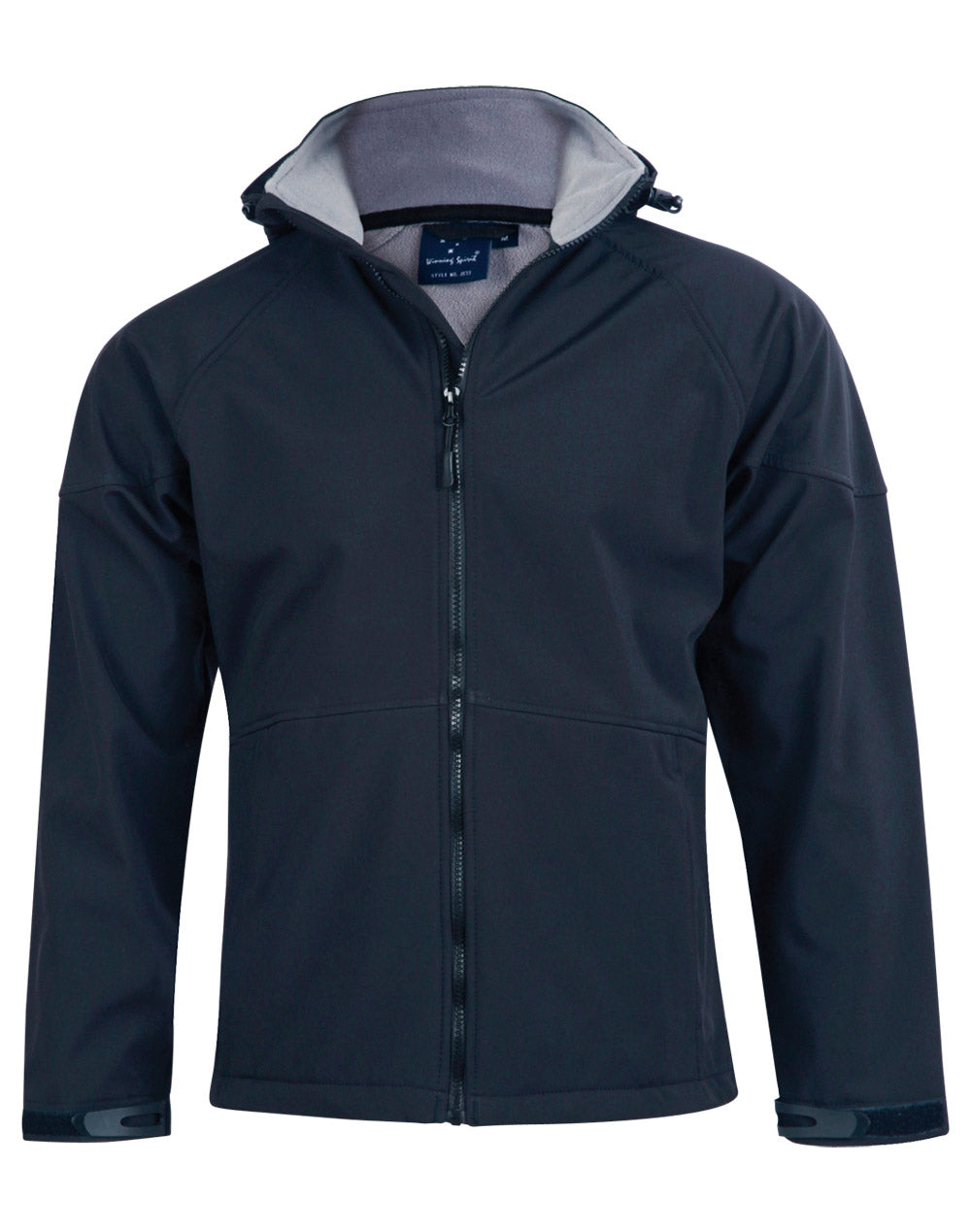 Men's Softshell Full Zip Hoodie - JK33