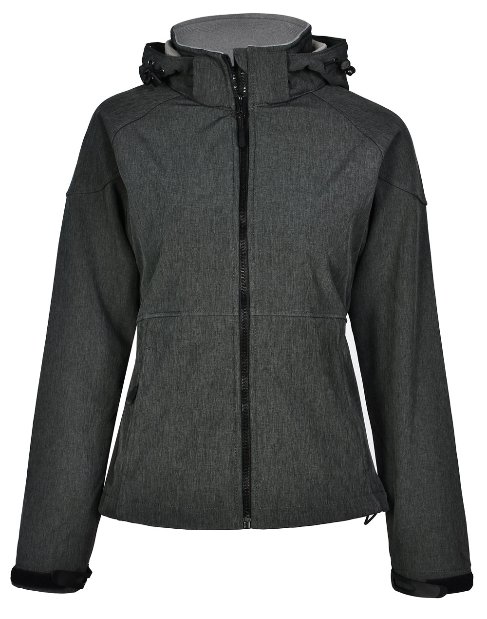 Ladies' Softshell Full Zip Hoodie - JK34