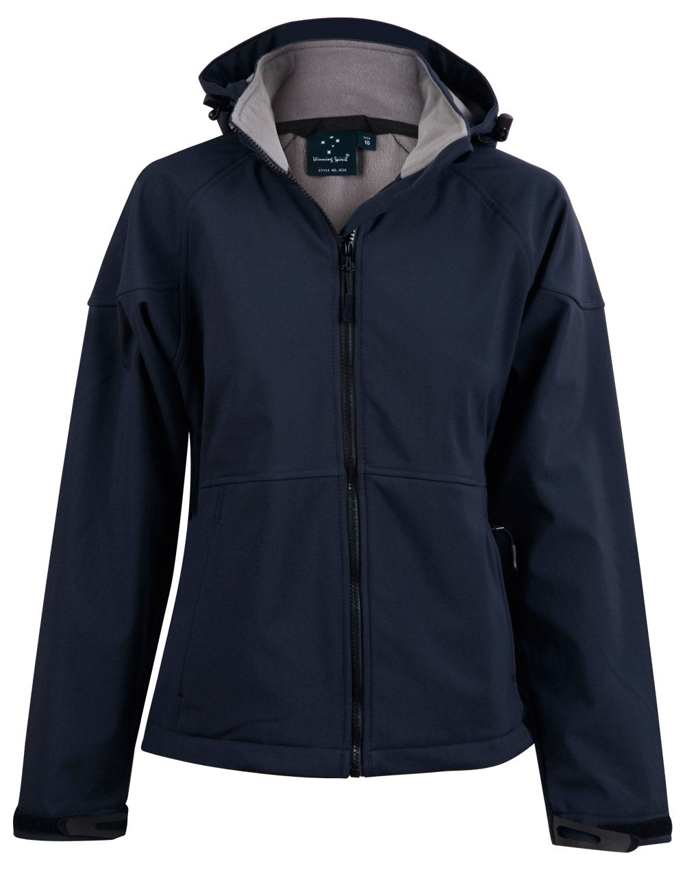 Ladies' Softshell Full Zip Hoodie - JK34