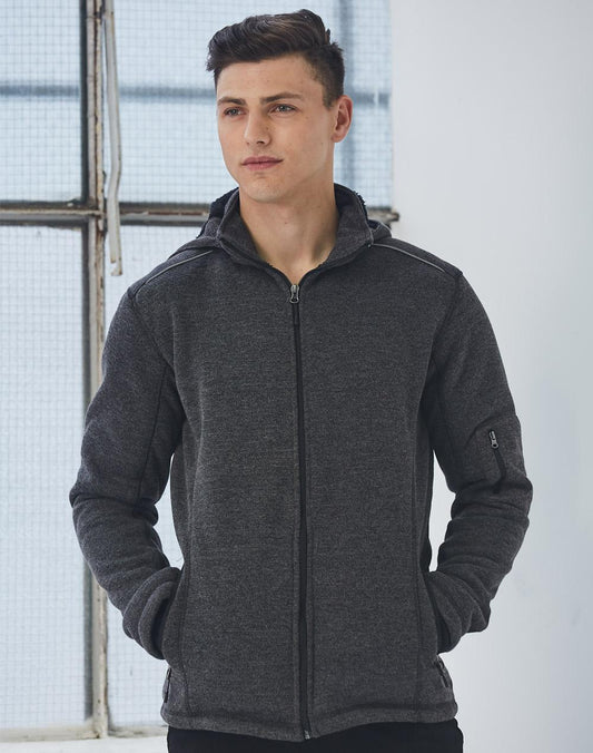 Men's Heather Bonded Fleece Jacket - JK41