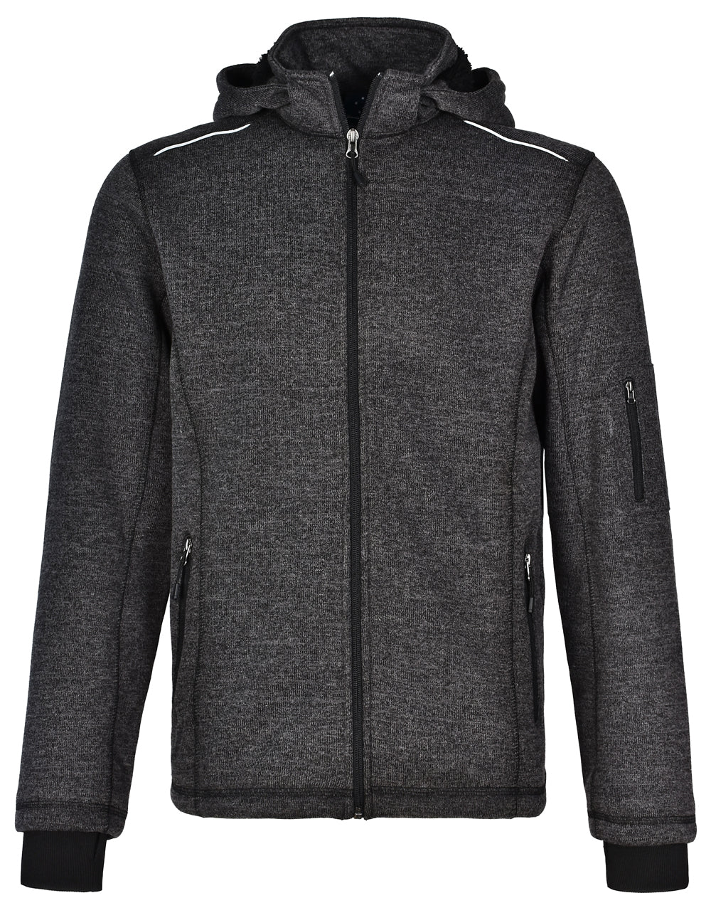 Men's Heather Bonded Fleece Jacket - JK41