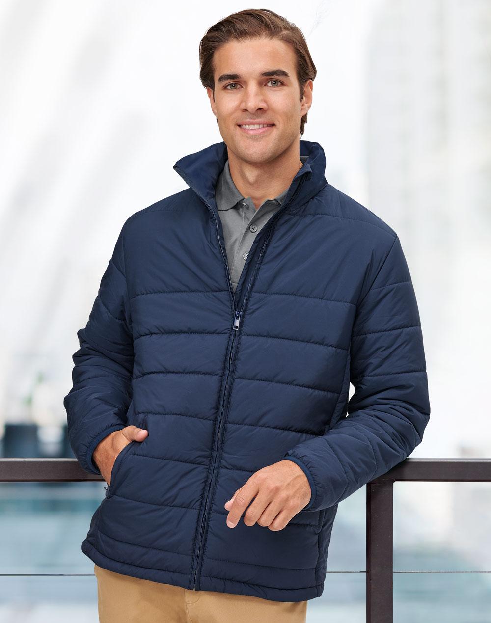 Men's Sustainable Insulated Puffer Jacket (3D Cut) - JK59