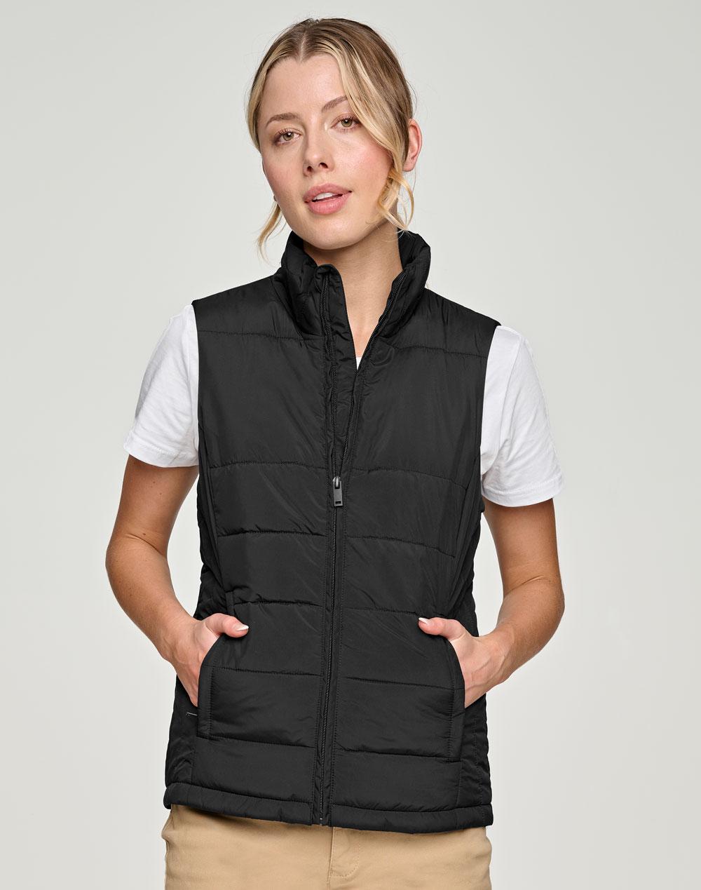 Ladies' Sustainable Insulated Puffer Vest (3D Cut) - JK62