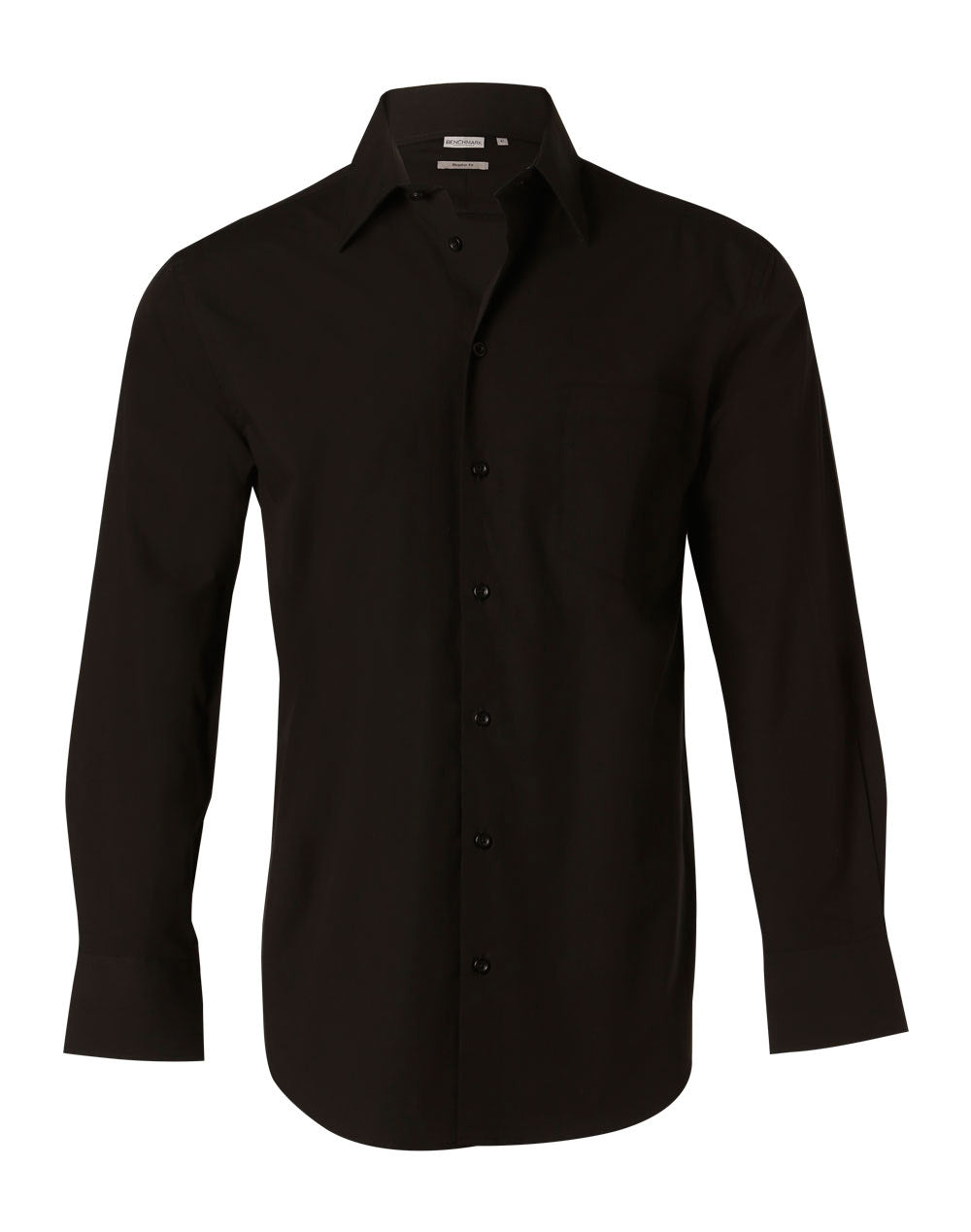 Men's Cotton/Poly Stretch L/S Shirt - M7020L
