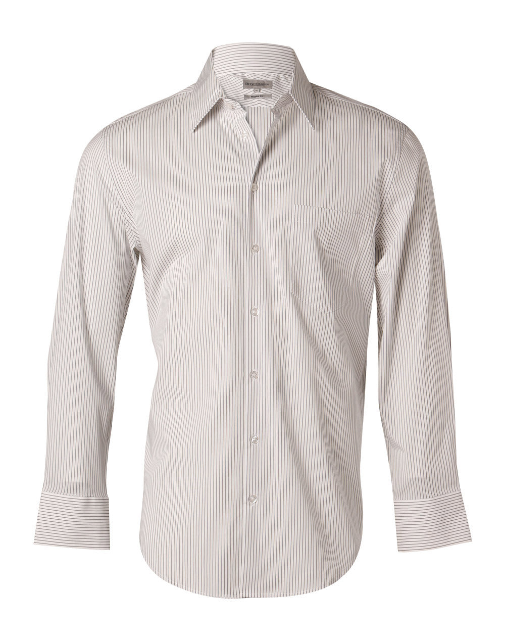 Men's Ticking Stripe L/S Shirt - M7200L