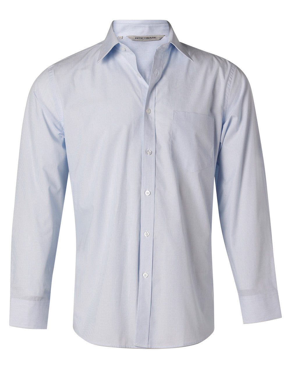 Men's Fine Stripe Long Sleeve Shirt - M7212
