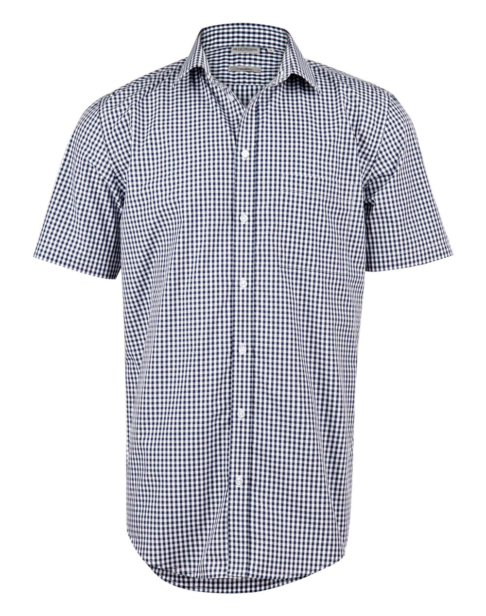 Men's Gingham Check S/S Shirt - M7300S