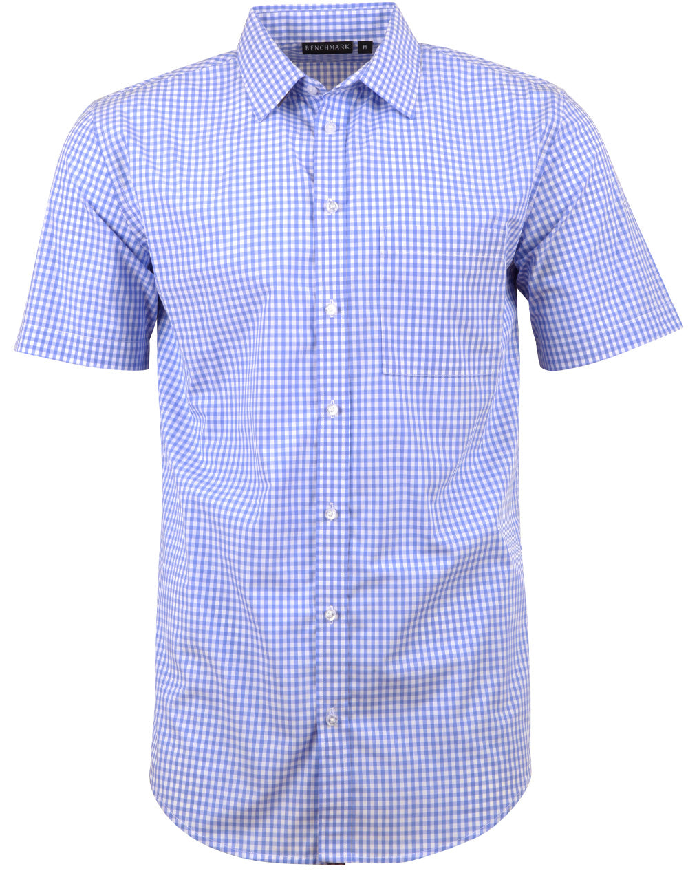 Men's Gingham Check S/S Shirt - M7300S