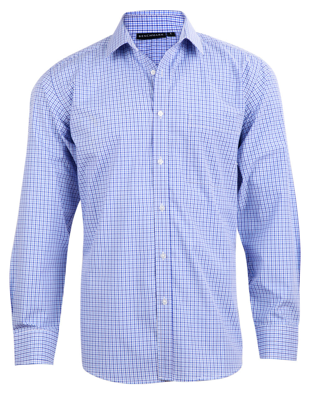 Men's Two Tone Check L/S Shirt - M7320L