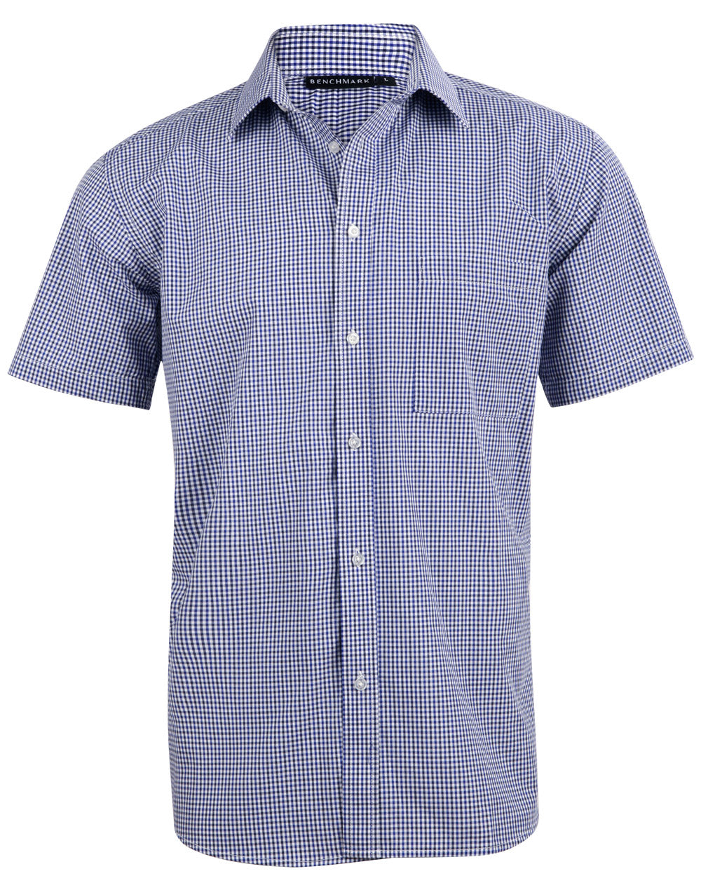 Men's Two Tone Check S/S Shirt - M7320S