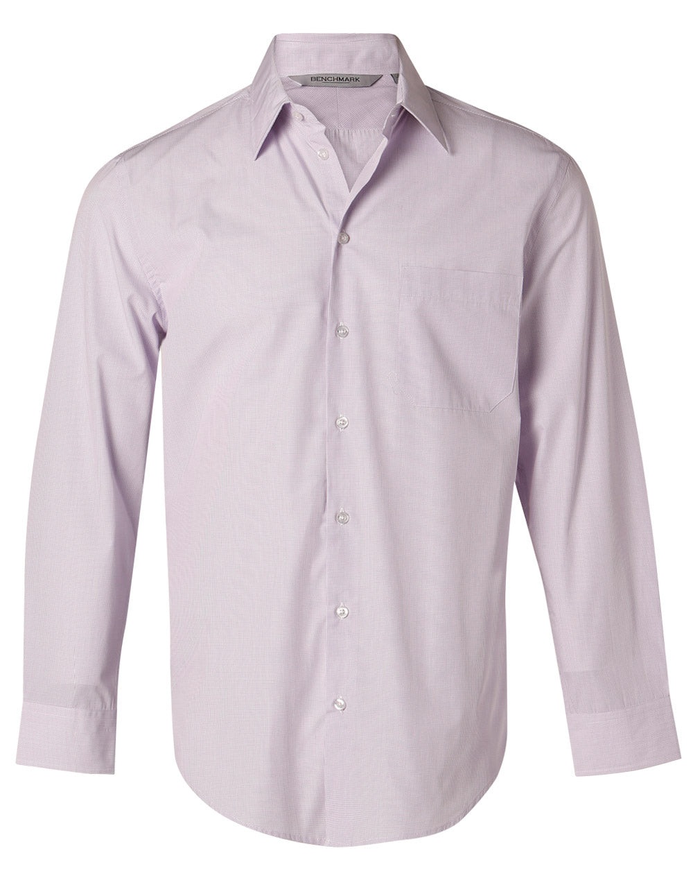 Men's Mini Check L/S Shirt - M7360L