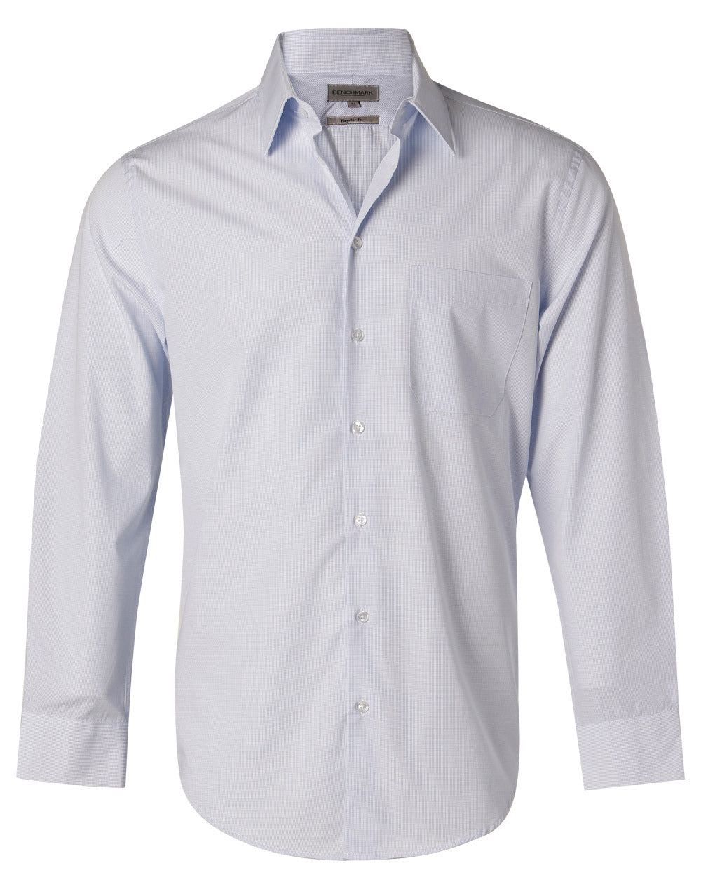 Men's Mini Check L/S Shirt - M7360L