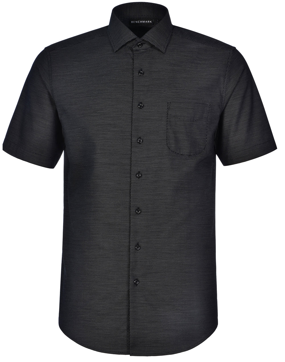 Men's Pin Dot Stretch S/S Shirt - M7400S