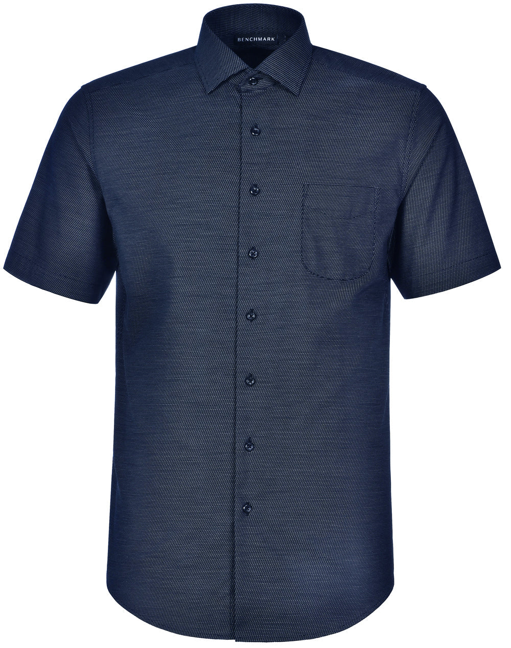 Men's Pin Dot Stretch S/S Shirt - M7400S