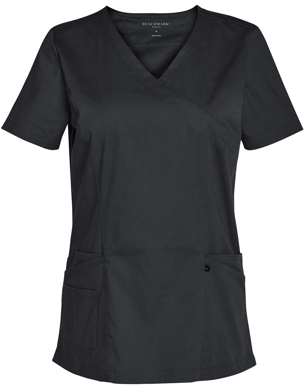 Ladies' Solid Colour S/S Scrub Top - M7640
