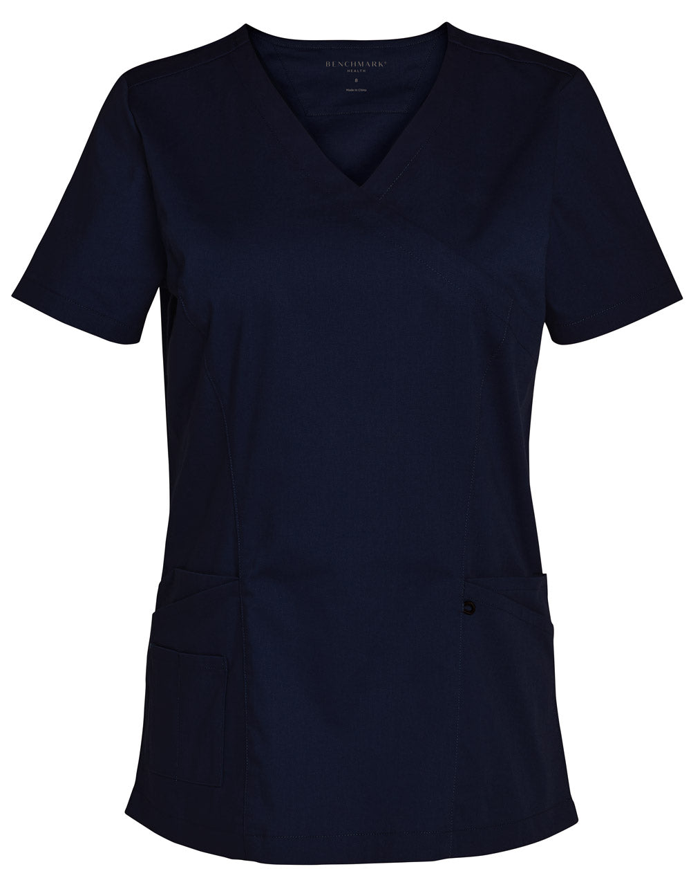 Ladies' Solid Colour S/S Scrub Top - M7640