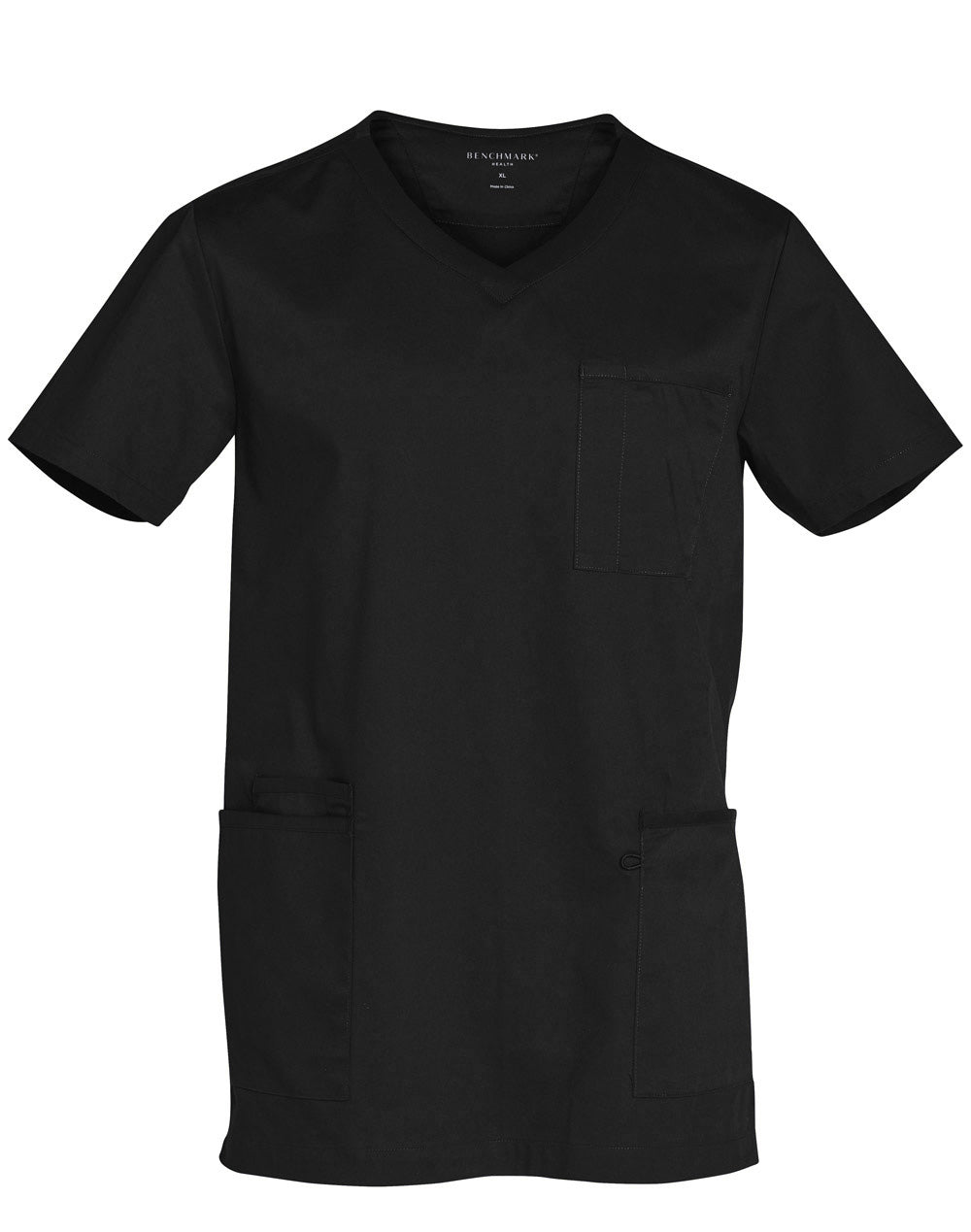 Men's Contrast Colour S/S Scrub Top - M7650