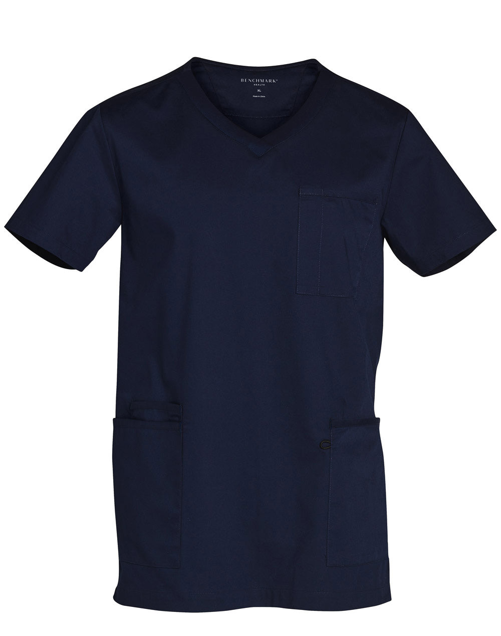 Men's Contrast Colour S/S Scrub Top - M7650