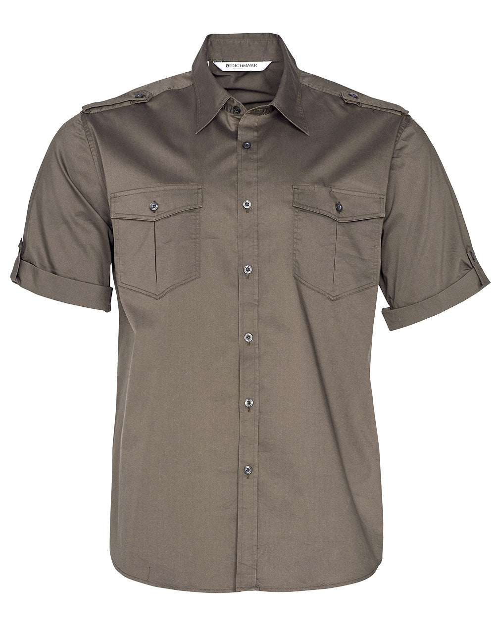 Men's Short Sleeve Military Shirt - M7911
