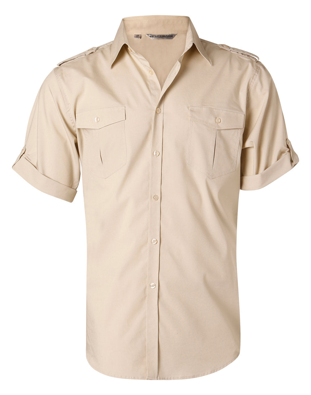 Men's Short Sleeve Military Shirt - M7911
