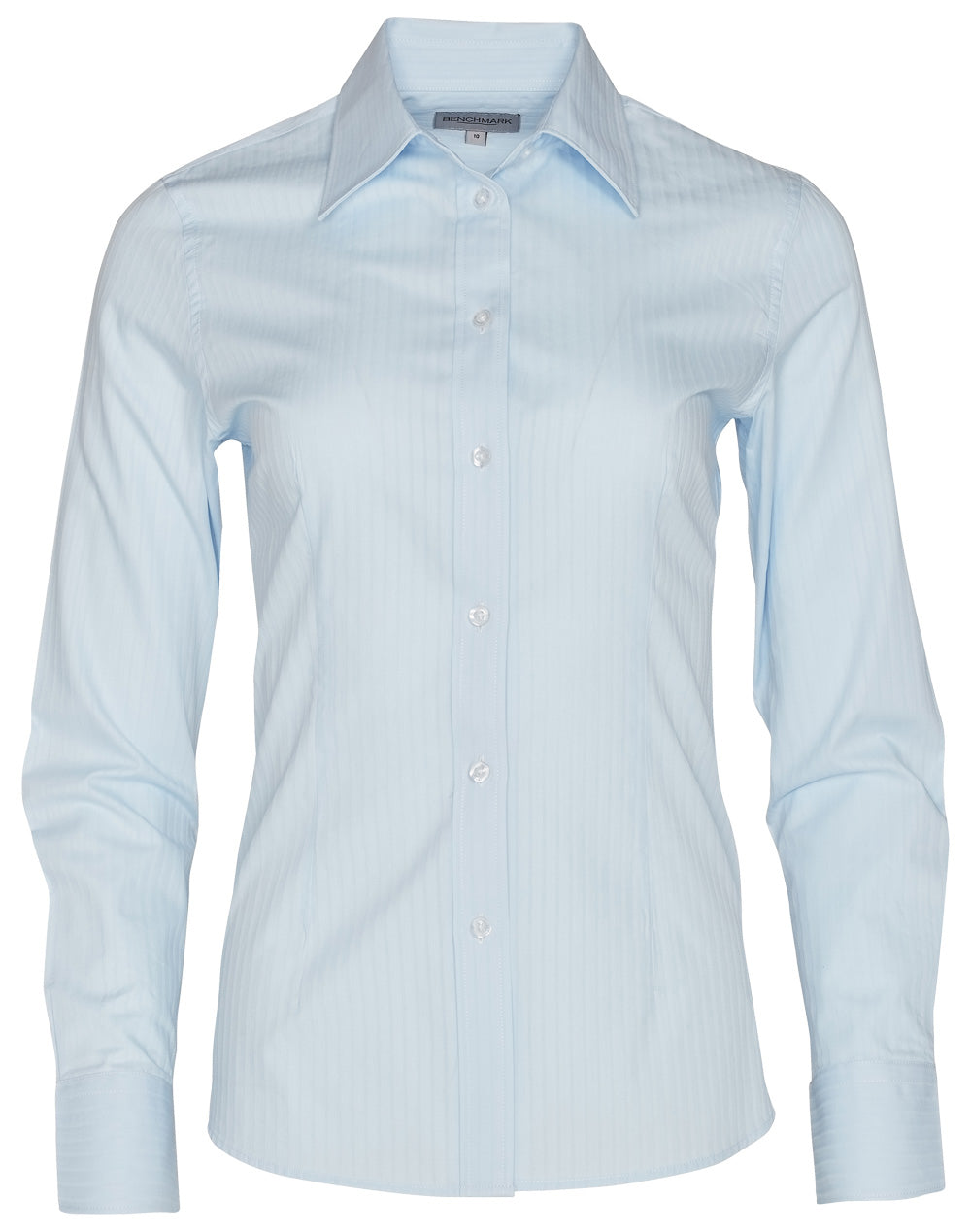 Women's Self Stripe L/S Shirt - M8100L