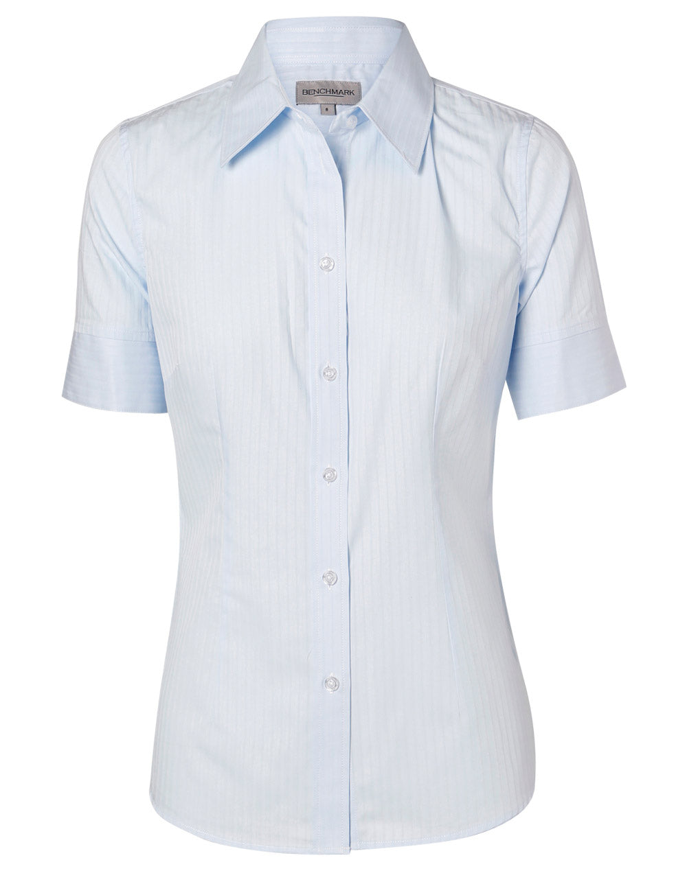 Women's Self Stripe S/S Shirt - M8100S