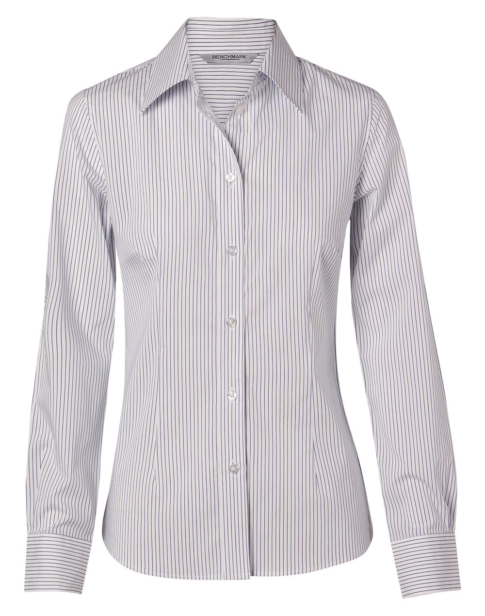Women's Ticking Stripe L/S Shirt - M8200L