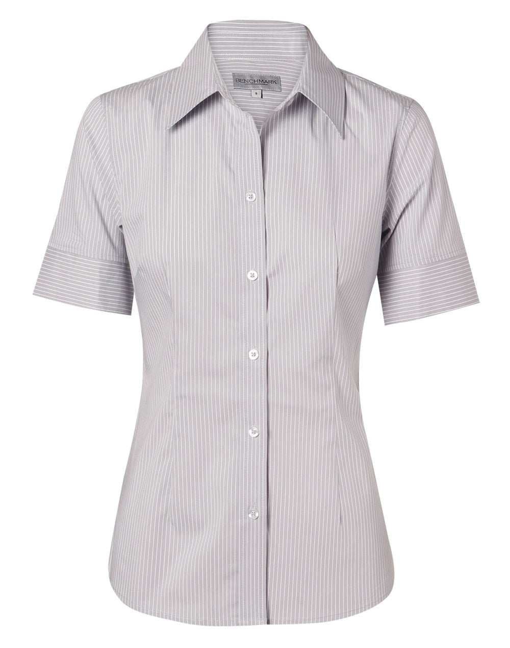 Women's Ticking Stripe S/S Shirt - M8200S