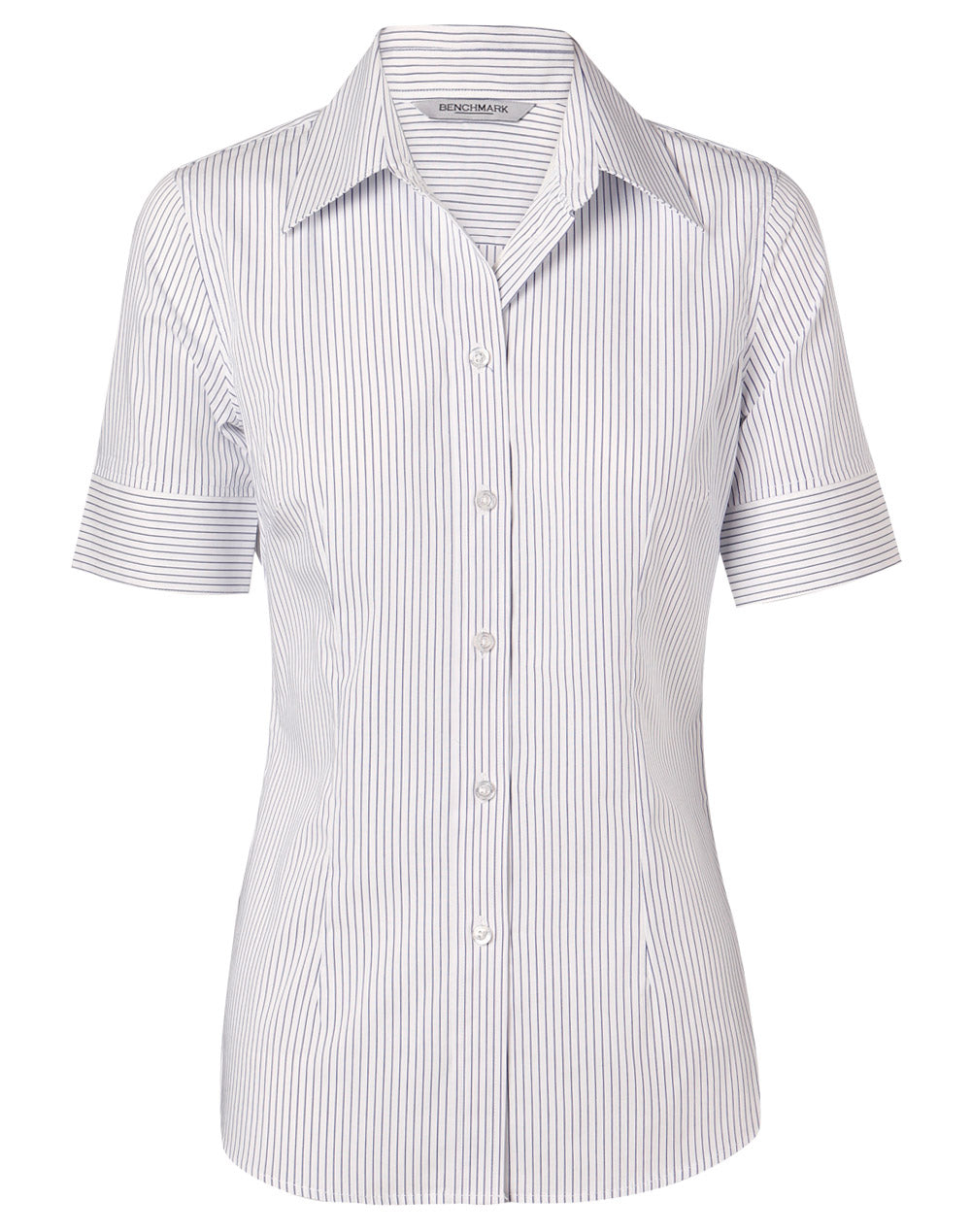 Women's Ticking Stripe S/S Shirt - M8200S