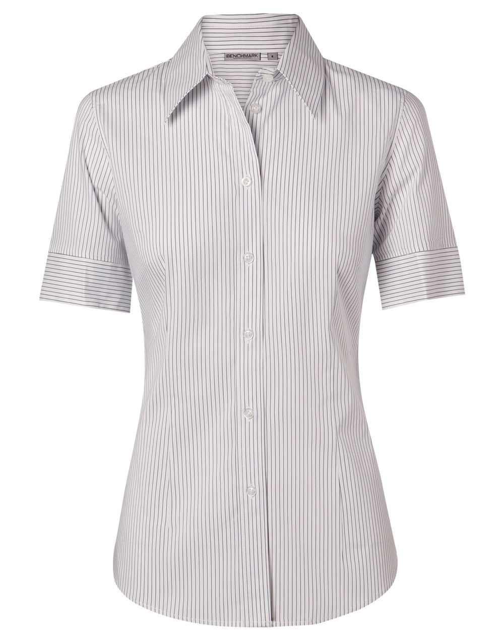 Women's Ticking Stripe S/S Shirt - M8200S