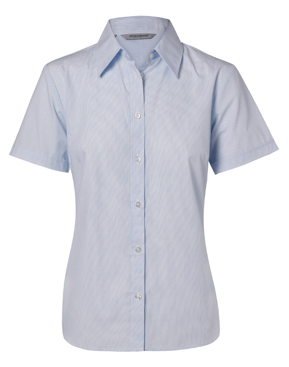 Women's Fine Stripe S/S Shirt - M8211